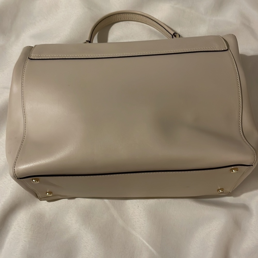 Kate Spade Laurel Magnolia Park Cream Satchel Crossbody Detachable Strap - Picture 9 of 16